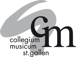 Das Logo des Collegium Musicum St. Gallen, Leiter: Mario Schwarz