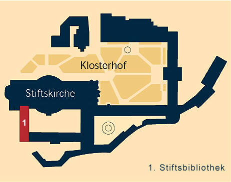 Grundriss der Klosteranlage in St. Gallen