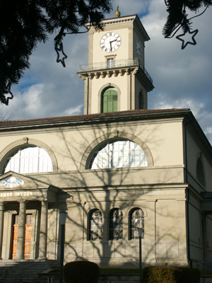 Die klassizistische Evangelische Kirche Heiden