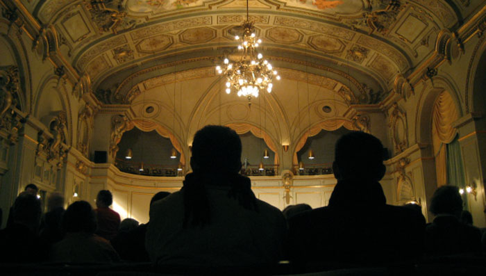 Der Kleine Saal in der Tonhalle Zrich